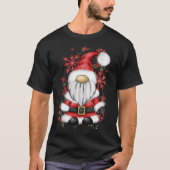 T-shirt Hommes de Noël M. Claus Père Noël Gnome Noël Paja (Devant)