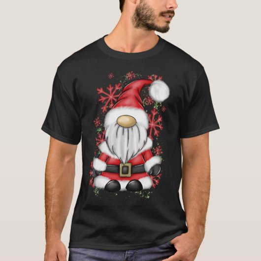 T-shirt Hommes de Noël M. Claus Père Noël Gnome Noël Paja (Devant)