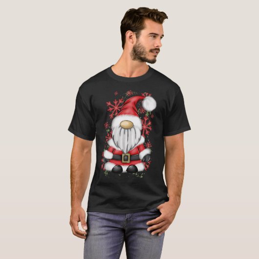 T-shirt Hommes de Noël M. Claus Père Noël Gnome Noël Paja (Devant entier)