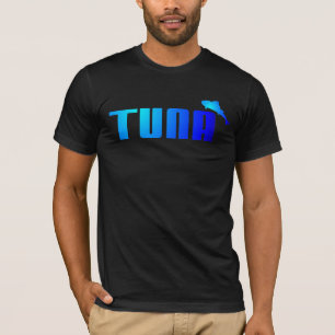 T-shirt Hommes de pièce en t d'amusement de thon