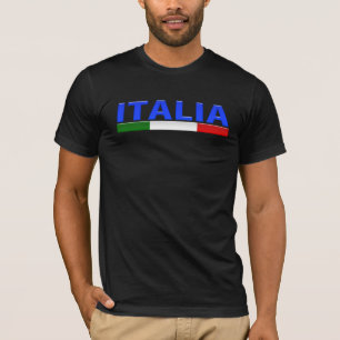 T-shirt Hommes de pièce en t de l'Italie Italie