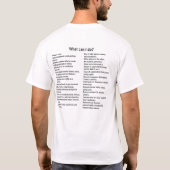 T-Shirt Hommes Défendre la Démocratie (Dos)