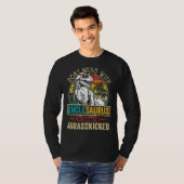 T-shirt Hommes Distants Unclesaurus Dinosaur Rex Fathe (Devant entier)