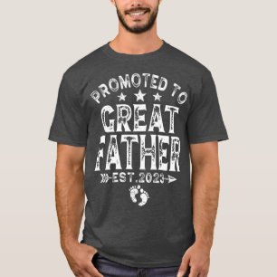 T-shirt Hommes Distortis Promis Au Grand Père Est 2023