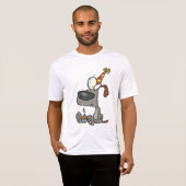 T-shirt Hommes Dog Anniversaire Actif (Devant entier)