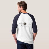 T-shirt Hommes d'université de Miskatonic raglans (Dos entier)