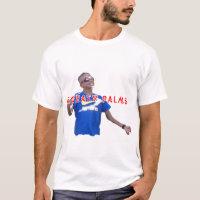 Hommes en sueur de chemise de paumes
