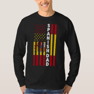 T-shirt Hommes Espagnol Papa Espagne Espagnol Papa