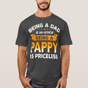 T-shirt Hommes Être un DAD est un HONNEUR Être un PAPPY es