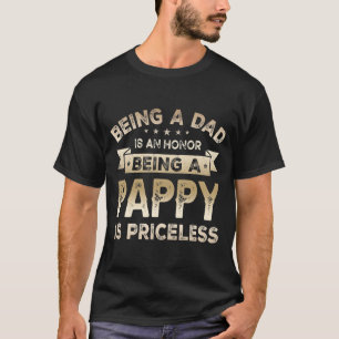 T-shirt Hommes Être un DAD est un HONNEUR Être un PAPPY es