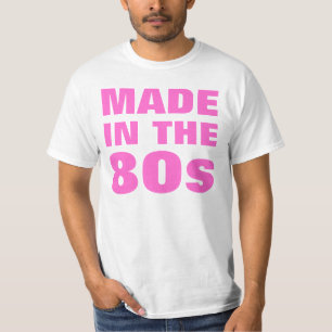 T-shirt Hommes faits pendant les années 80