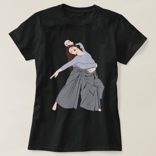 T-shirt Hommes Femmes Ashtray Placebo Graphisme Coeur Pour (Design devant)