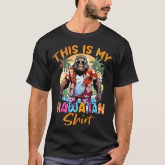 T-shirt Hommes Femmes C'Est Ma Chemise Hawaïenne Drôle Big