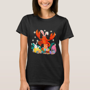 T-shirt Hommes femmes drôle écrevisses Pâques dimanche lap