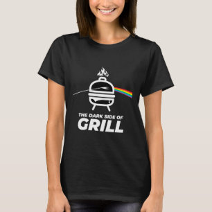 T-shirt Hommes Femmes Enfants Le côté sombre du grill Bbq