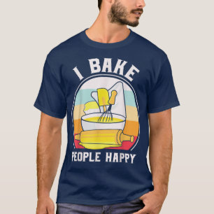 T-shirt hommes femmes femme cuisson boulanger passe-temps
