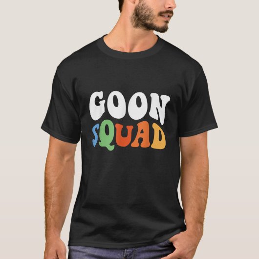 T-shirt Hommes Femmes Garçons Filles Funny Retro Goon Squa (Devant)