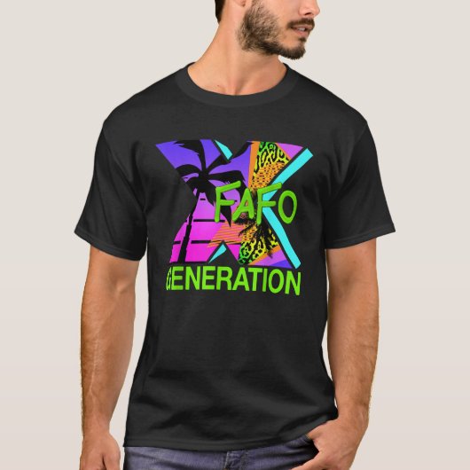 T-shirt Hommes Femmes Gen X (Devant)