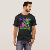T-shirt Hommes Femmes Gen X (Devant entier)