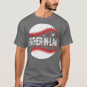 T-shirt Hommes Fête des pères déprimée Softball PèreInLaw