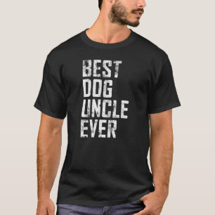 T-shirt Hommes Fête du Père Best Dog Uncle Jamais Vintage