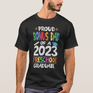 T-shirt Hommes Fier Bonus Papa D'Un Diplôme D'Études Présc