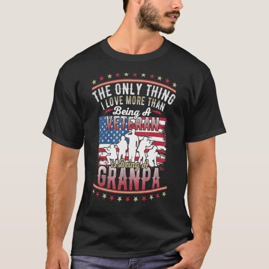 T-shirt Hommes Fier De Nous Drapeau J'Aime Plus Qu'Être Un (Devant)