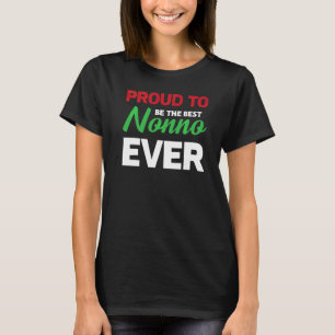 T-shirt Hommes Fier D'Être Le Meilleur Nonno Jamais Grand