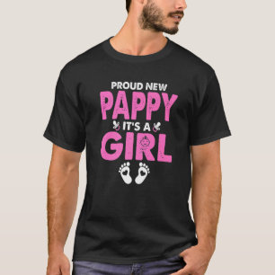 T-shirt Hommes Fier Nouveau Pappy C'Est Une Fille Genre Ré