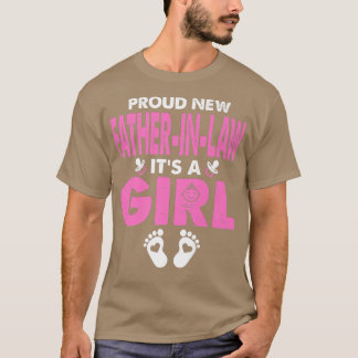 T-shirt Hommes Fier Nouveau PèreEnDroit C'Est Une Fille Ge