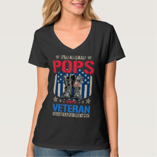 T-shirt Hommes Fier Papa Pops Et Vétérinaire Fête des père