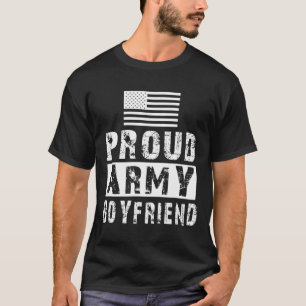 T-shirt Hommes Fière Armée Boyami Famille Appréciation mil
