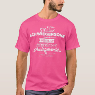 T-shirt Hommes Fiers Soninlaw Père en droit Édition blanch