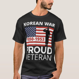T-shirt Hommes fiers vétéran de la guerre de Corée - Cadea