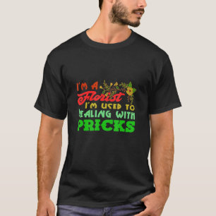 T-shirt Hommes Fleurs L'Entreprise Fleurit Fleuriste Horti