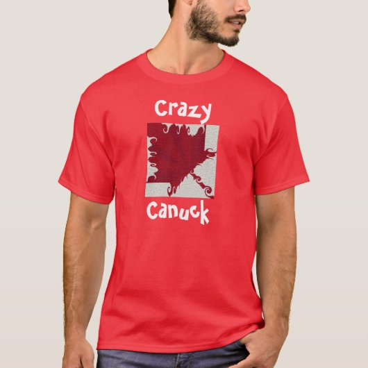 T-shirt Hommes FOUS de CANUCK (Devant)