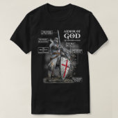 T-shirt Hommes Funny Knight Templier Anatomie Pour Christi (Design devant)