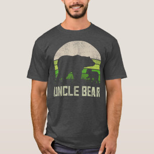 T-shirt Hommes Funny Uncle Bear Shirts De Niece & Nephew,