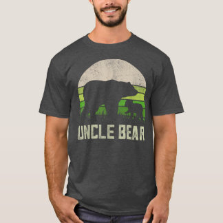 T-shirt Hommes Funny Uncle Bear Shirts De Niece & Nephew,