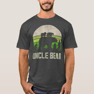 T-shirt Hommes Funny Uncle Bear Shirts De Niece & Nephew,