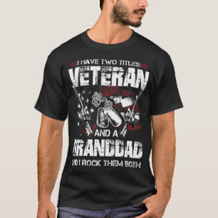 T-shirt Hommes Grand-Père Vétérinaire Fier Grand-Père Drôl
