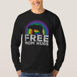 T-shirt Hommes Gratuit Papa Accrocs Lgbt Pride Papa Bear L
