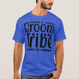 T-shirt Hommes Groom Tribe Mariage mignon Matching Newlywe
