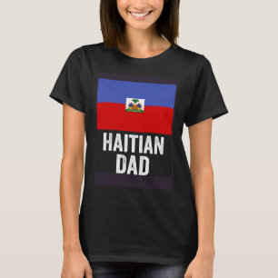 T-shirt Hommes Haïti Papa Haïti Drapeau Pour La Fête des p