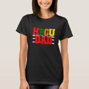 T-shirt Hommes Hbcu Papa Historiquement Noir Collèges & Un