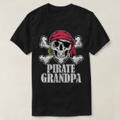 T-shirt Hommes Héberger Pirate Anniversaire Jolly roger Fê (Design devant)