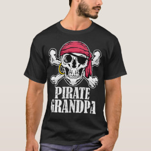 T-shirt Hommes Héberger Pirate Anniversaire Jolly roger Fê