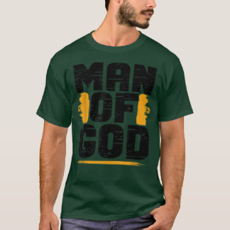 T-shirt Hommes Homme de Dieu chrétien Croyant Papa Papa Pa
