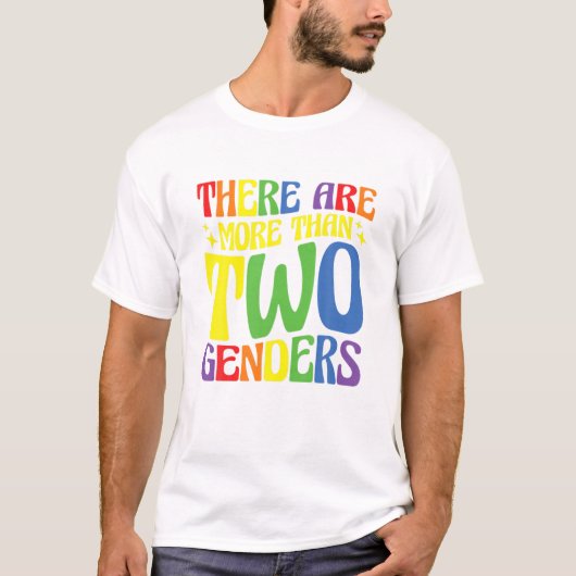 T-shirt Hommes Il Y A Plus De 2 Hommes (Devant)