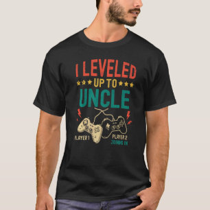T-shirt Hommes J'Ai Levelé Jusqu'À Oncle Nouveau Oncle Gam